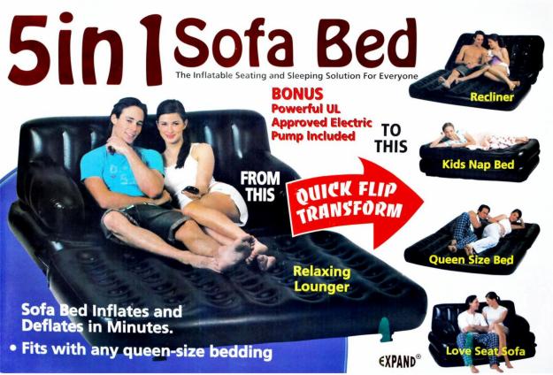 5 in 1 Sofa Bed